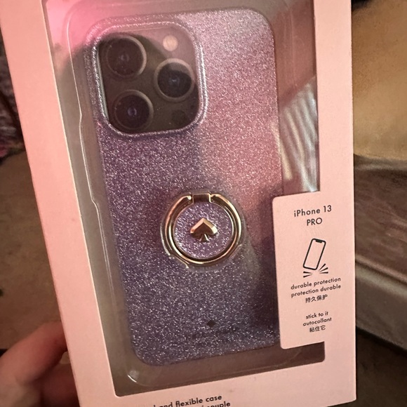 Kate spade ring stand and flexible phone case - Picture 2 of 4